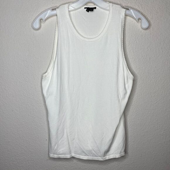 Theory Lightweight Sweater Tank Top - Picture 4 of 7